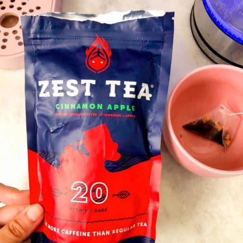 zest tea caffeinated tea