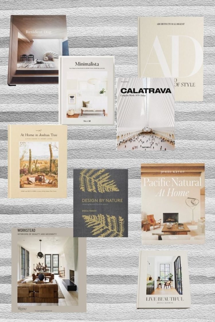 Best interior design coffee table books