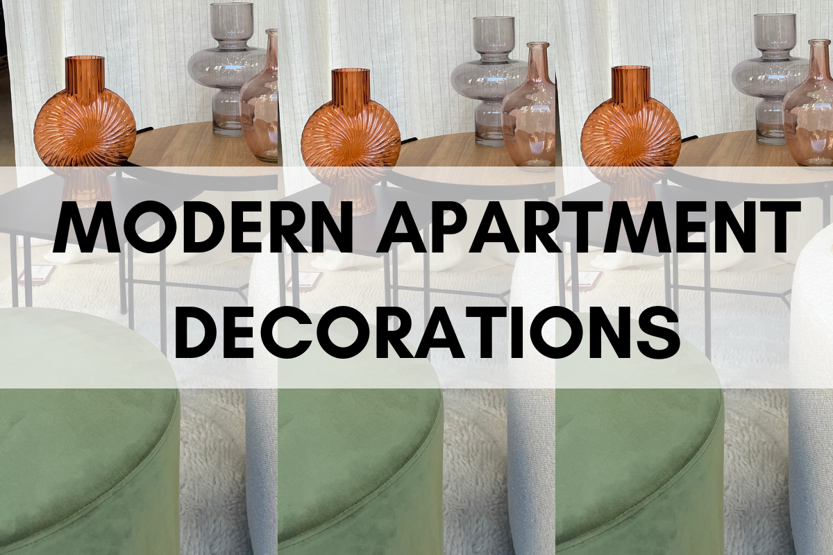 modern apartment decor on a budget