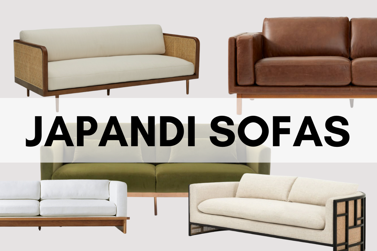 japandi sofas